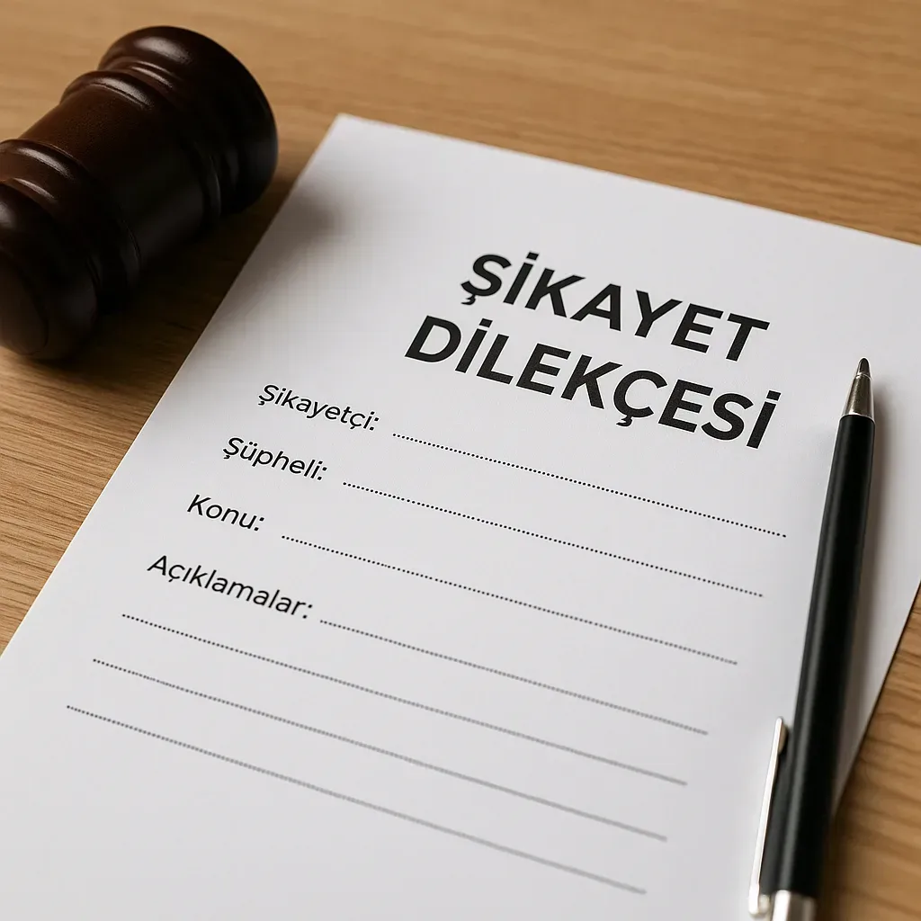 Şikayet Dilekçesi Örneği