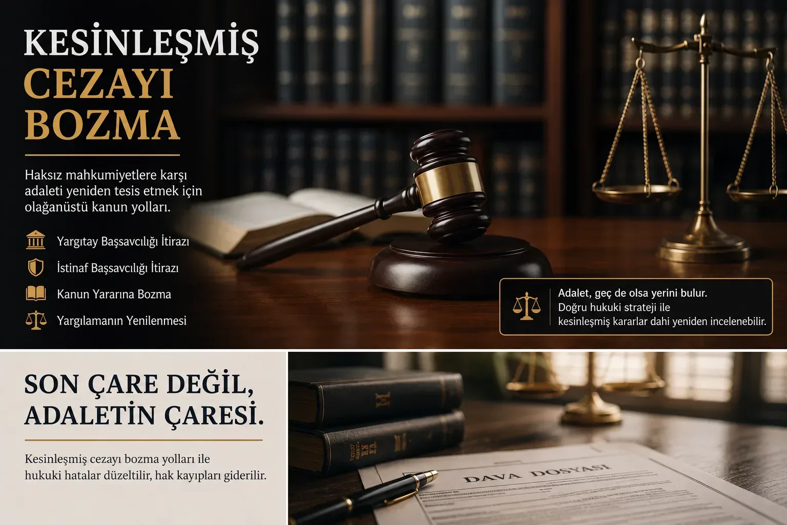 Kesinleşmiş cezayı bozma