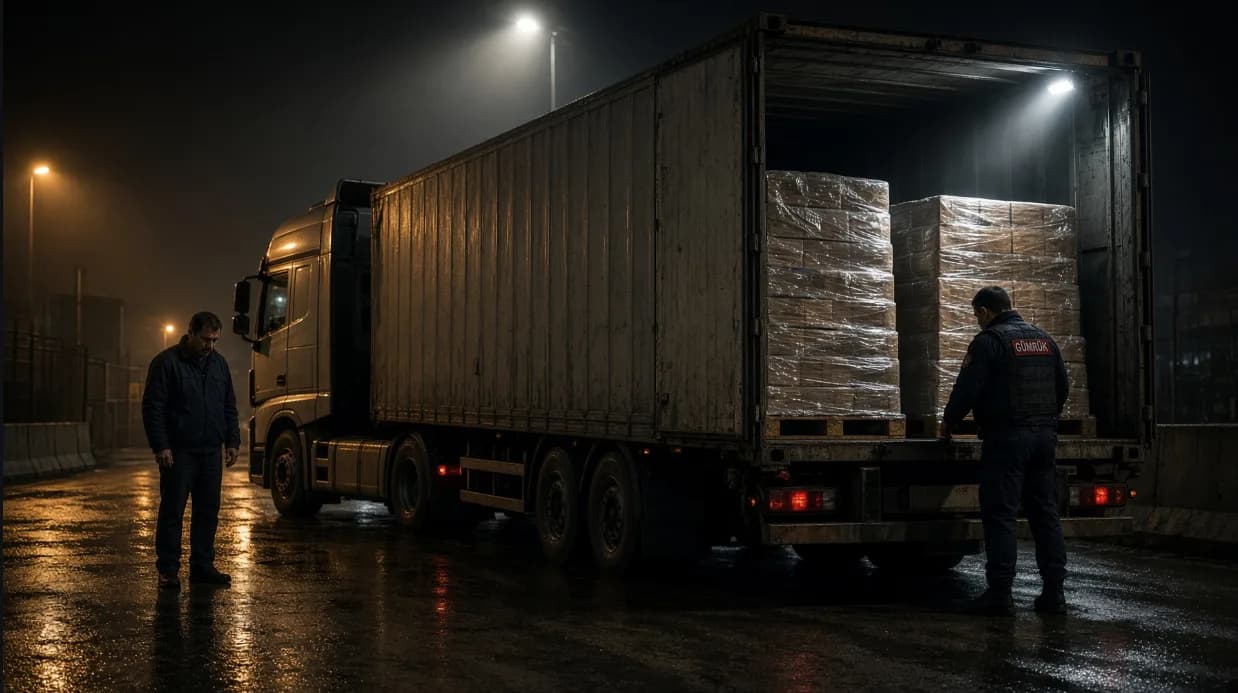 Kaçakçılık Suçları konulu hukuk makalesinde kullanılan araçta gümrük tarafından arama yapılan temsili görsel