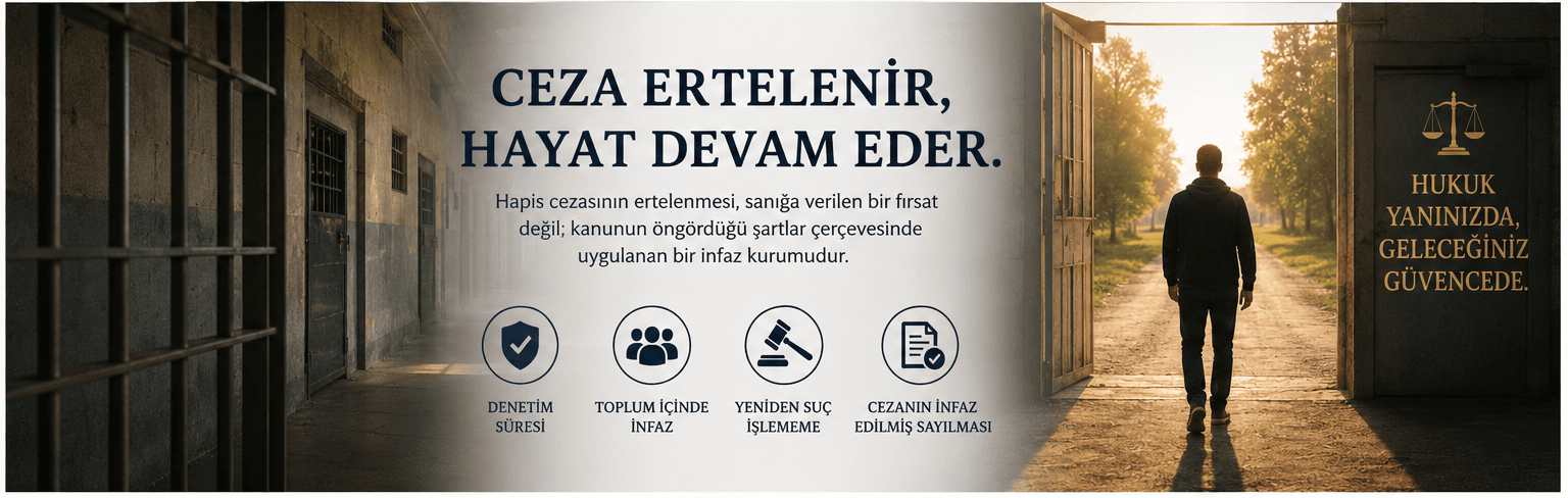 Hapis cezasının ertelenmesi şartları