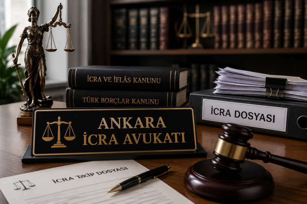 Ankara icra avukatı tarafından alacak tahsili ve icra hukuku danışmanlığı